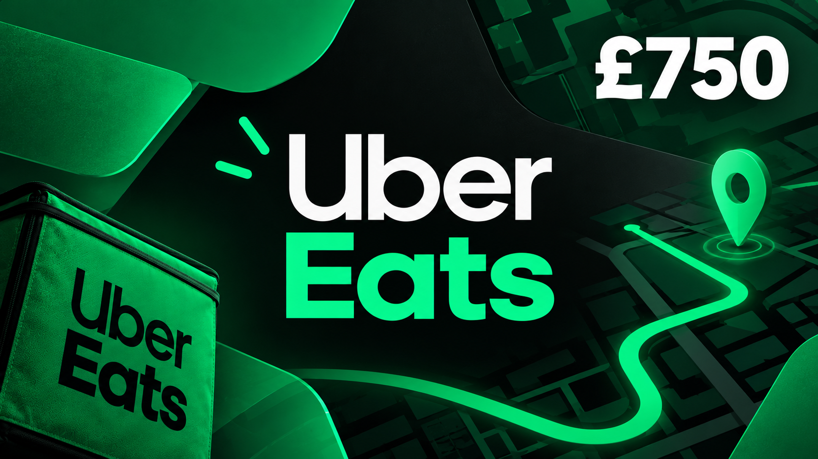 £750 Uber Eats gift card